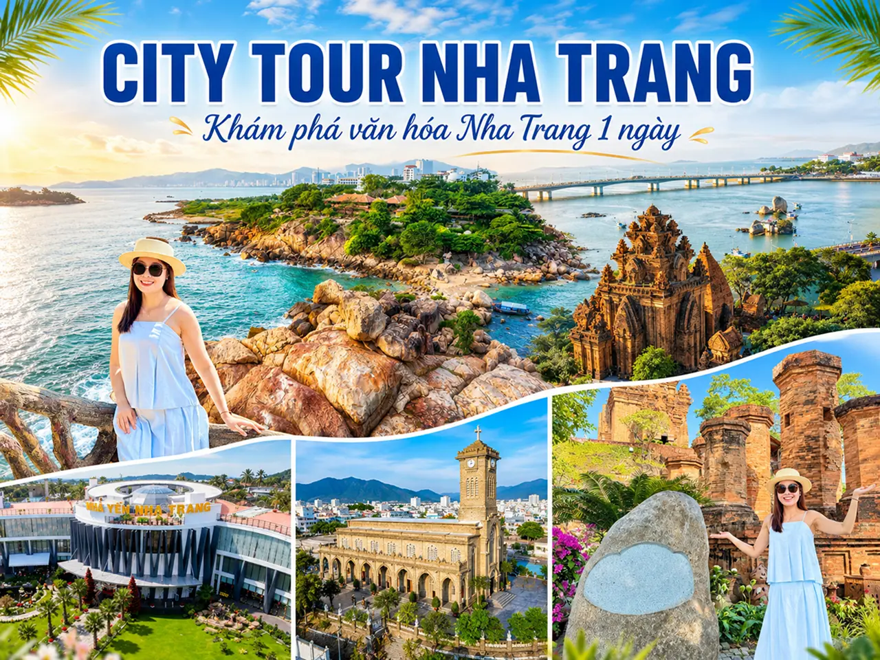 Tour tham quan khám phá Nha Trang 1 ngày trọn gói Tour tham quan khám phá Nha Trang 1 ngày trọn gói