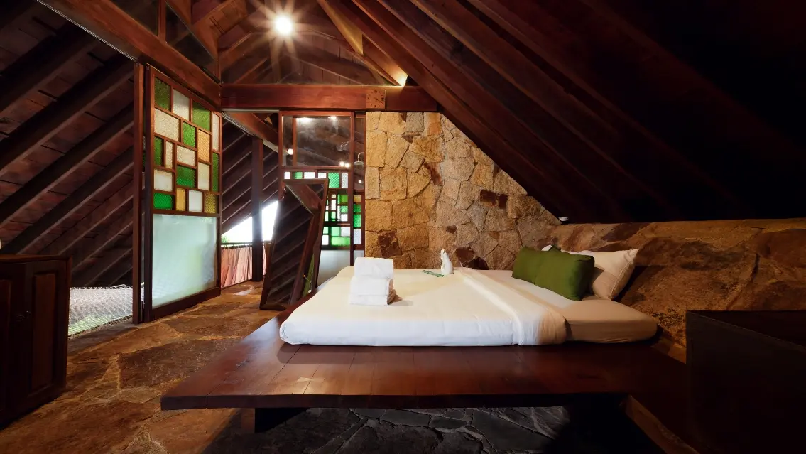 Phòng nghỉ hướng sông Cái tại I-Resort Nha Trang View sông Cái nhìn từ khu phòng nghỉ I-Resort Nha Trang