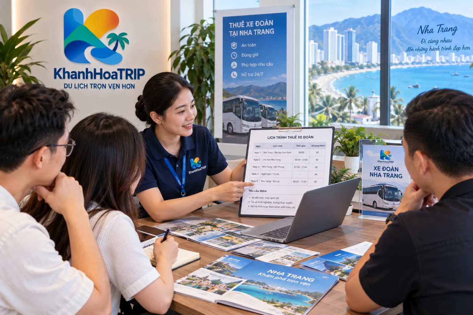 Thuê Xe limousine Nha Trang 9 chỗ có tài xế