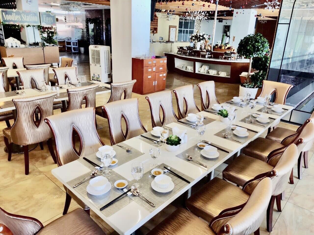 Không gian ẩm thực sang trọng tại nhà hàng Luciana khách sạn TND Nha Trang